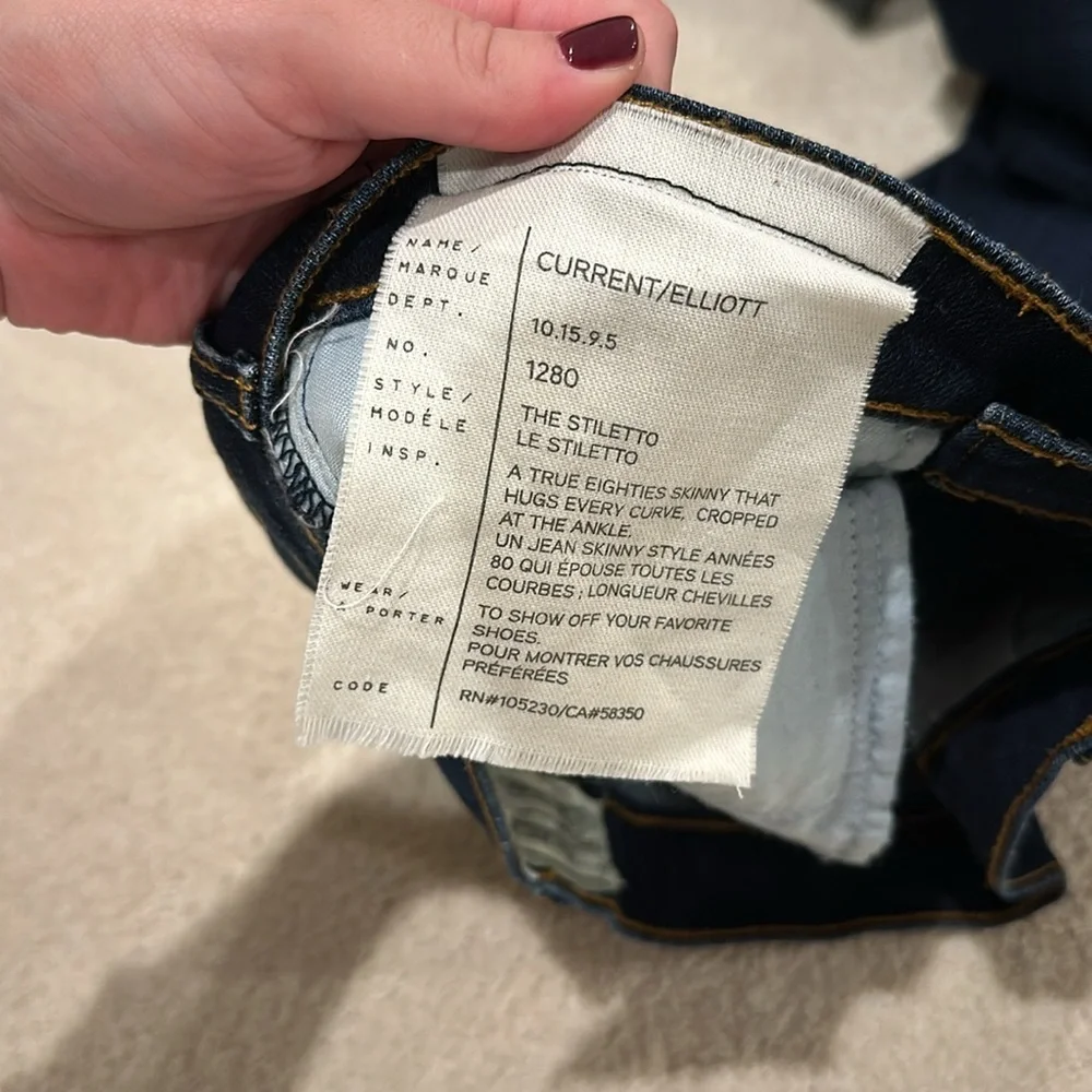 Current Elliot The Stiletto Jeans - Picture 6 of 7